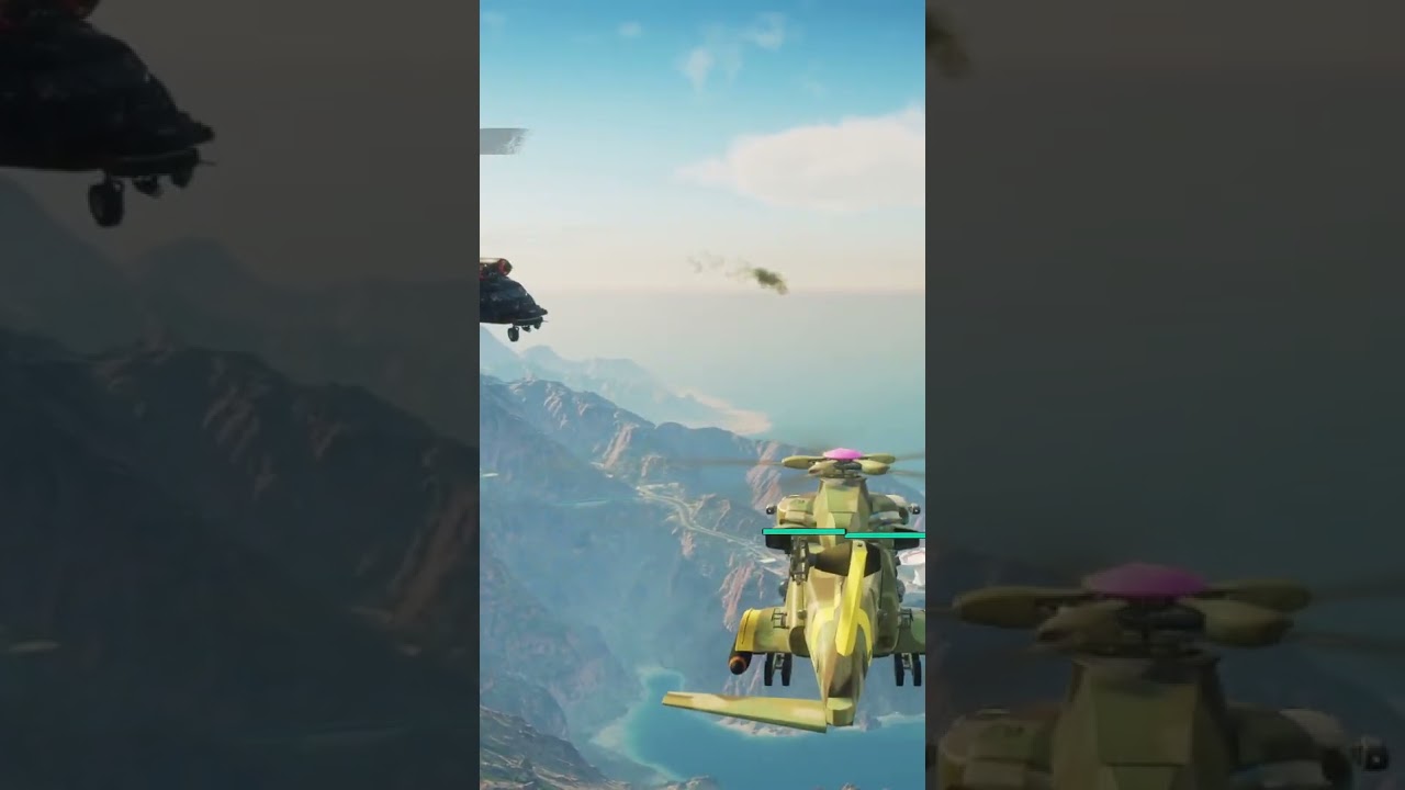 where did the heli go