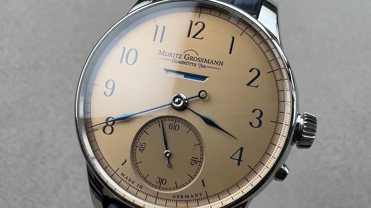 Moritz Grossmann Power Reserve Salmon Dial MG-003520 - Hands-On Review & Features Overview