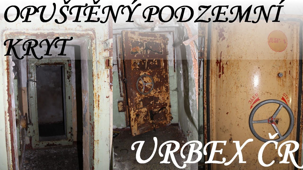 Opuštěný podzemní bunkr - Urbex ČR
