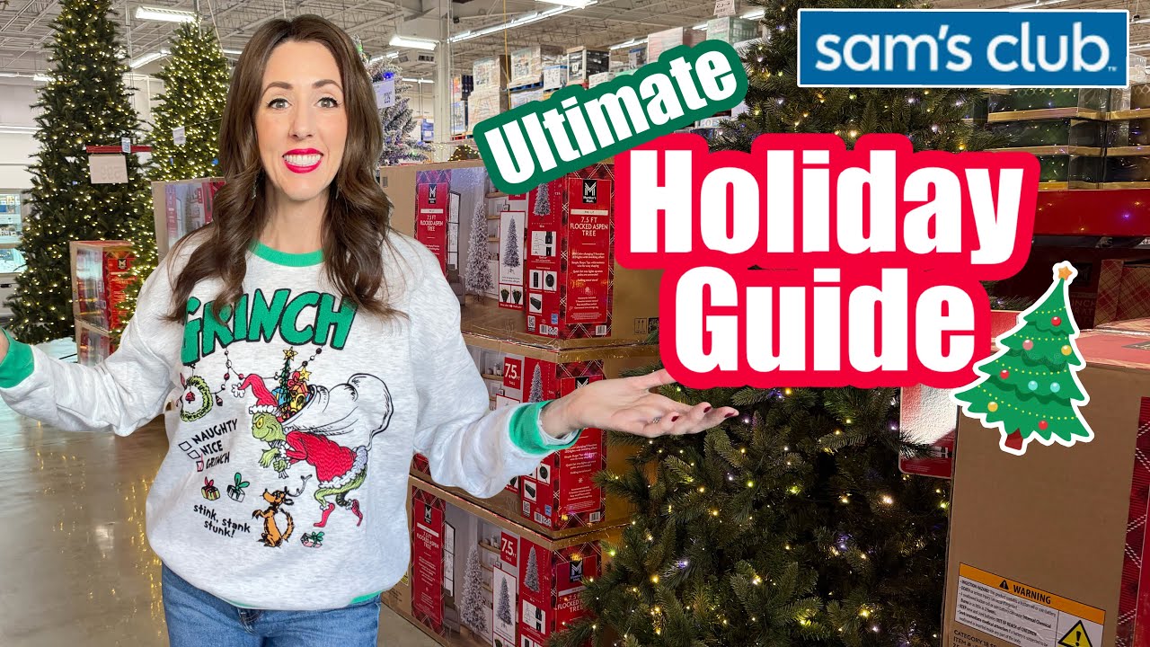✨Sam&rsquo;s Club✨ Ultimate HOLIDAY Guide || Sam&rsquo;s Club Holidays 2025 || food + decor + gifts + toys