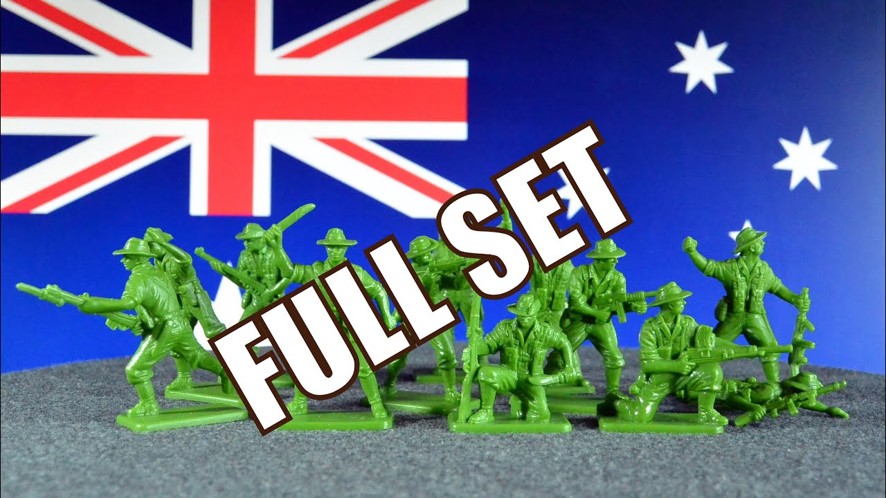 солдатики Hing Fat Toys Australian Infantry Part 2 Австралийская пехота Часть 2