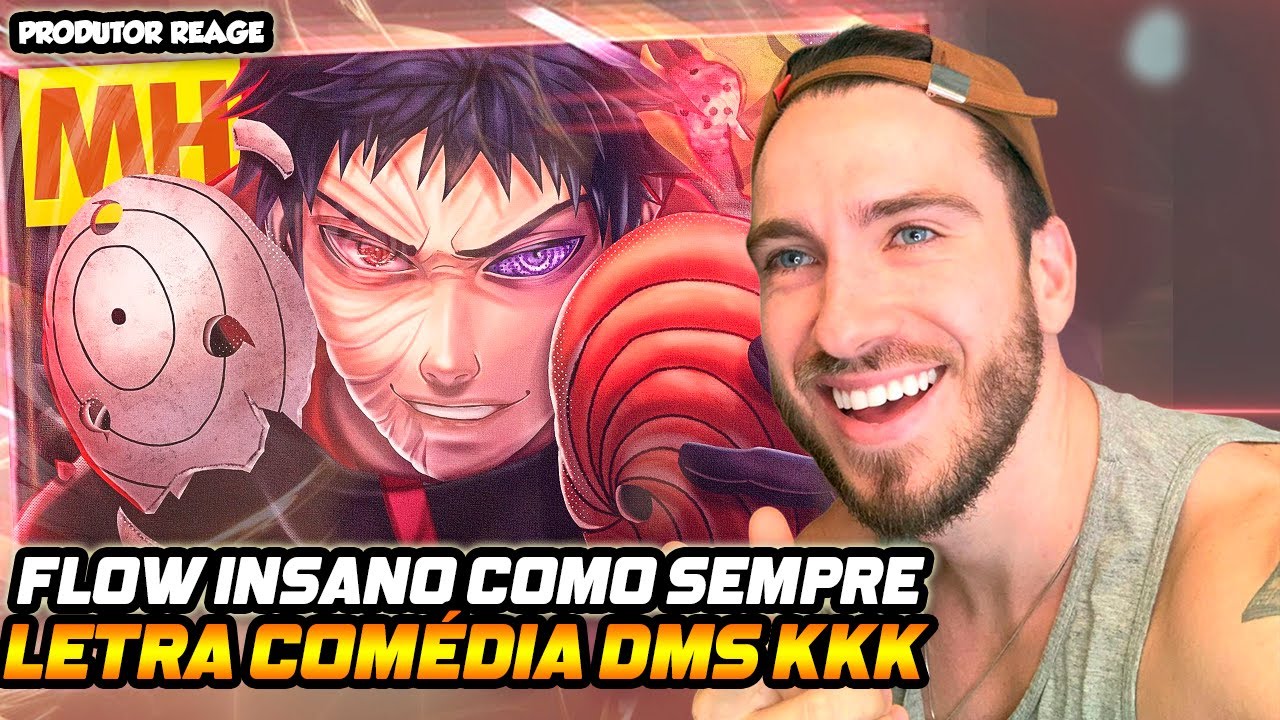 Tipo Tobi 2 🎭 (Naruto) Máscara Na Cara | Prod. Sidney Scaccio | MHRAP (REACT, ANÁLISE)