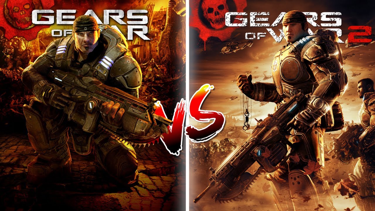 Gears of War против Gears of War 2 &mdash; прямое сравнение