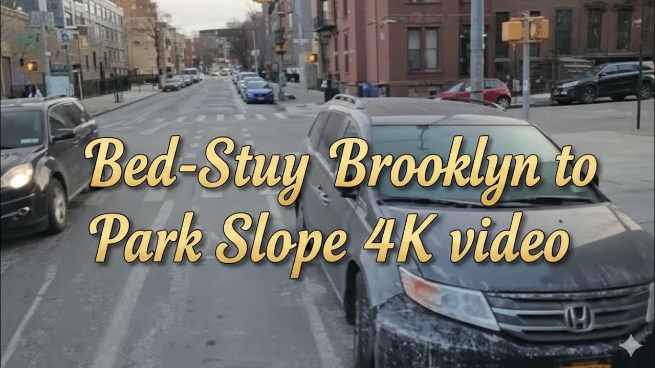 Bed Stuy to Park Slope Brooklyn tour before the snow storm 2026