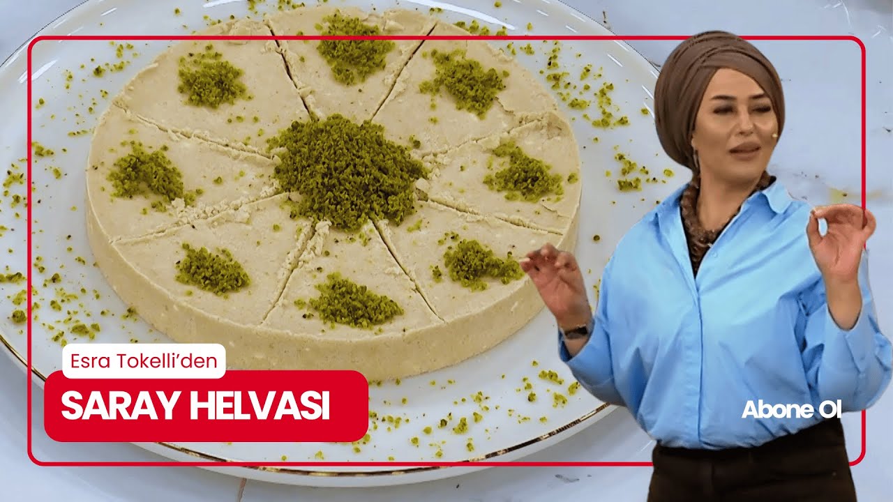 Saray Helvası | Bu Kadar Kolay Olur mu? (Az Malzemeli Tatlı)