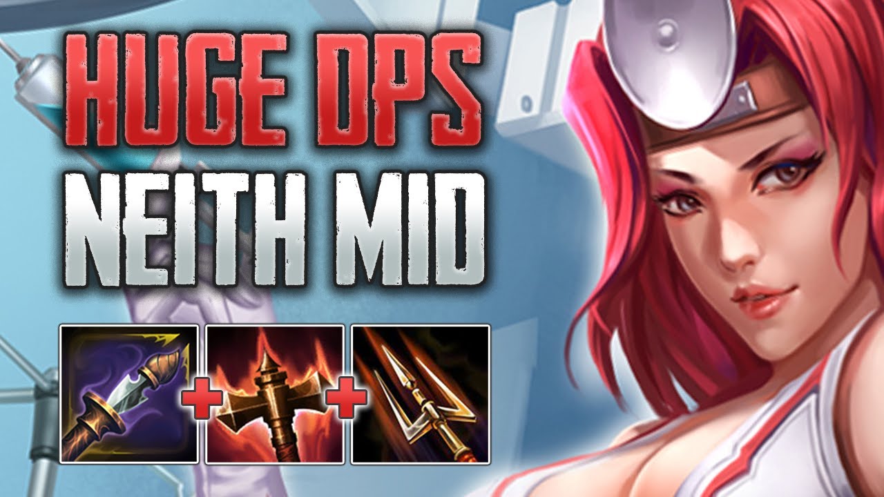 DELETING ENEMIES WITH HIDDEN BLADE! Neith Mid Gameplay (SMITE Conquest)