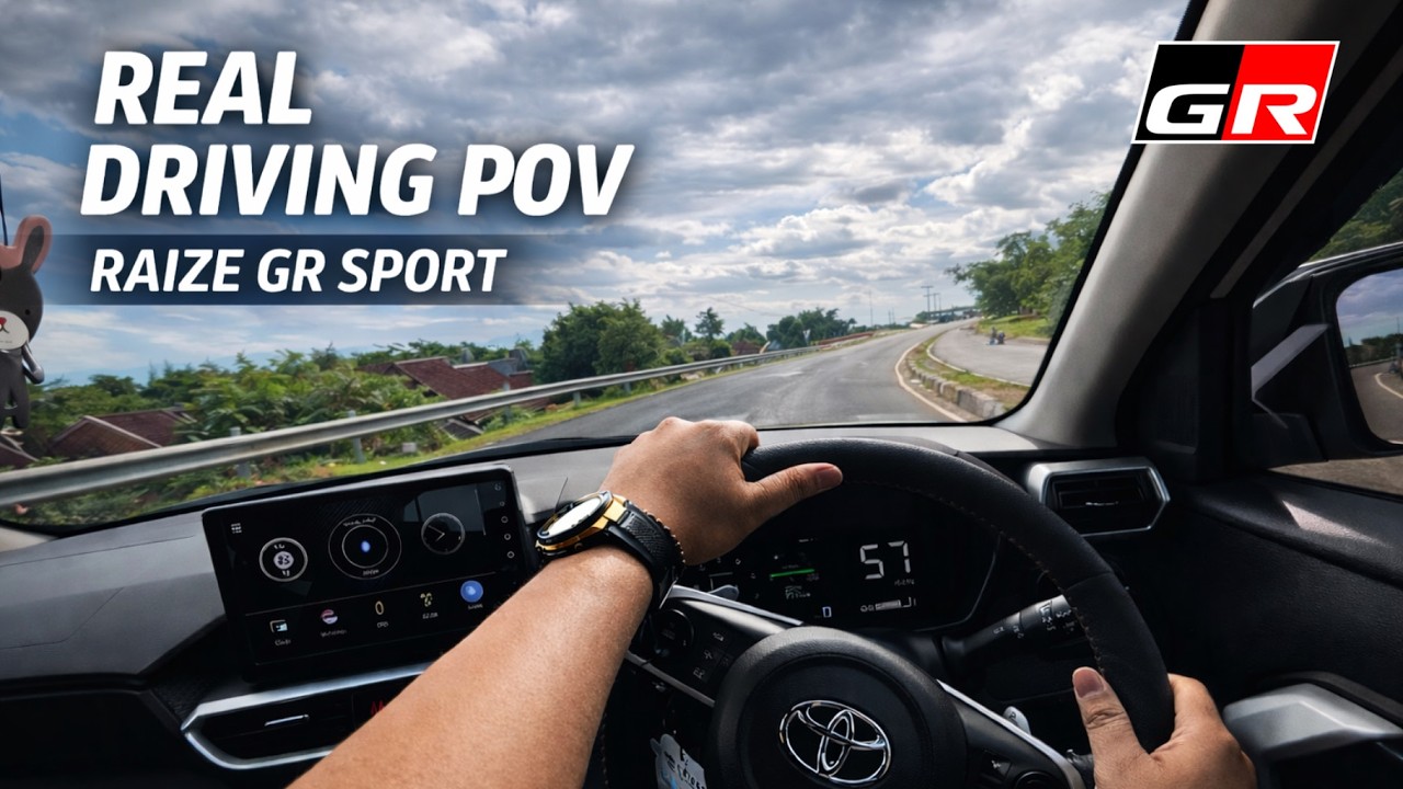 POV Driving Toyota Raize GR Sport 2025
