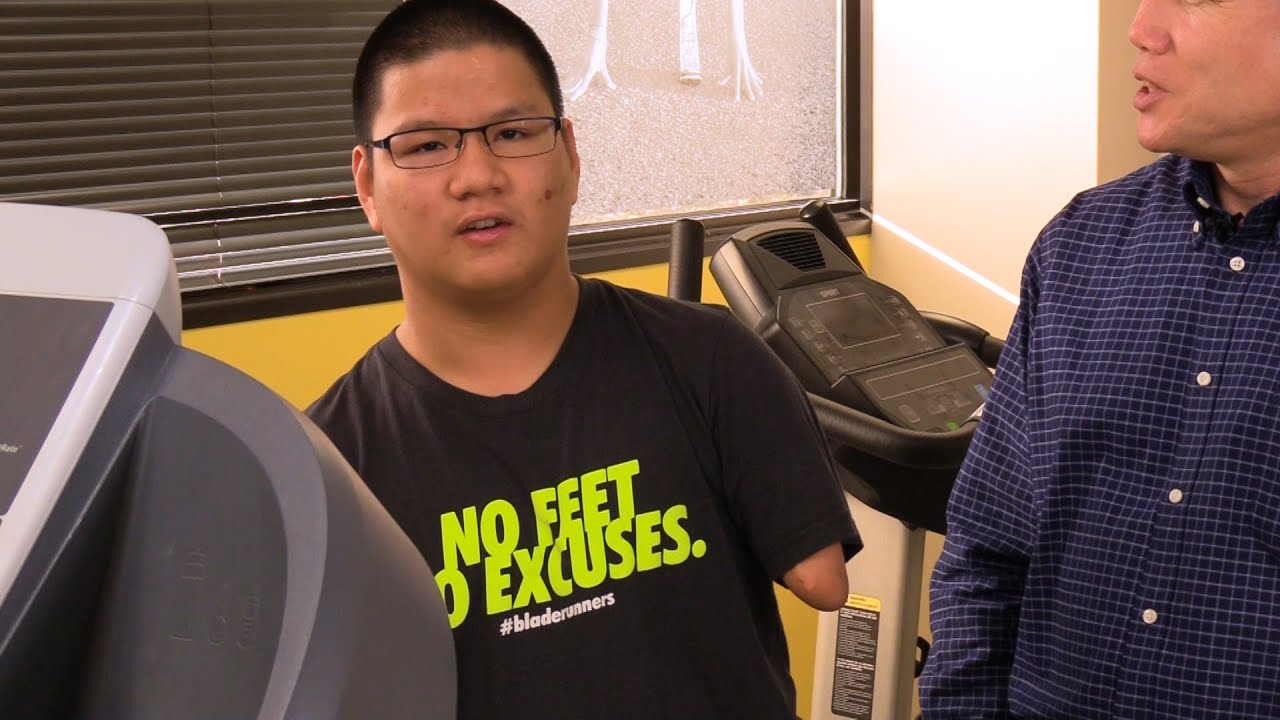 Samuel's Story - Amputee Blade Runners