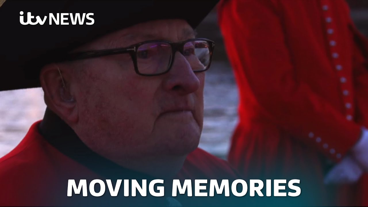 VE Day: Colin Thackery's emotional hymn on boat that carried Churchill's coffin as nation remembers