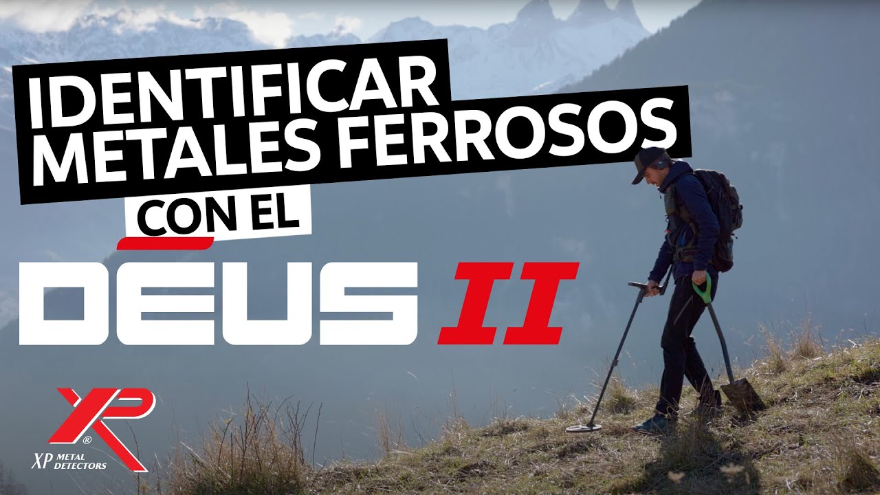 Identificando metales férricos con el detector de metales XP DEUS 2