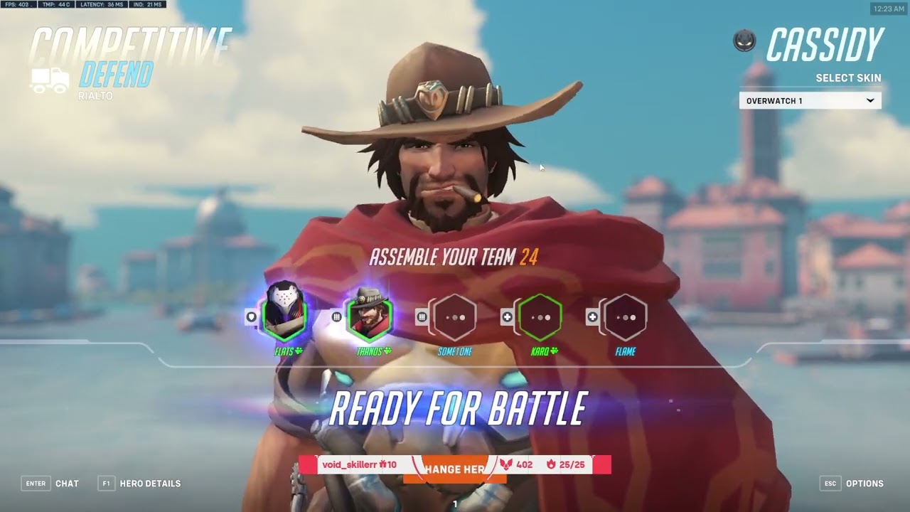 20K DMG! GALE CASSIDY OVERWATCH 2 SEASON 9 GAMEPLAY TOP 500