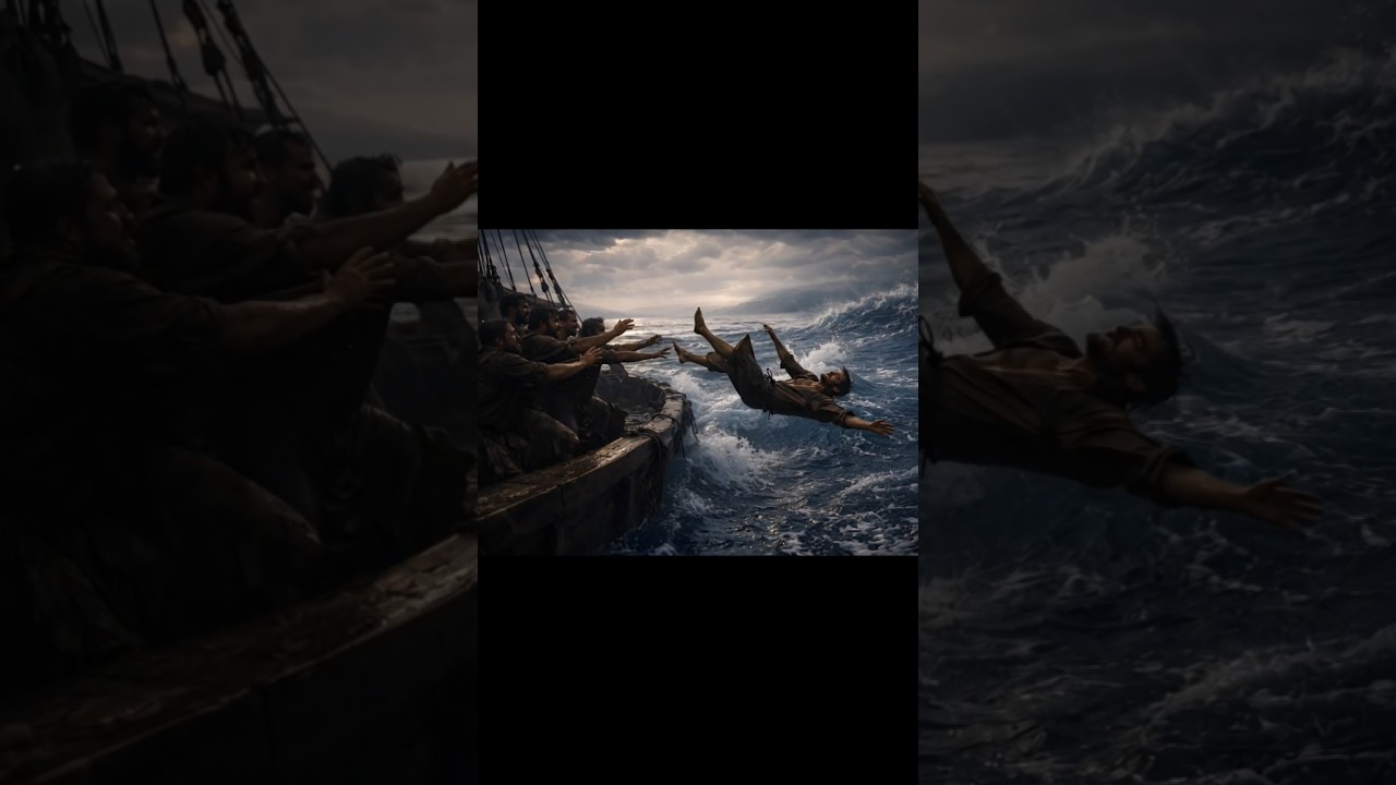 From the depths… God still saves. 