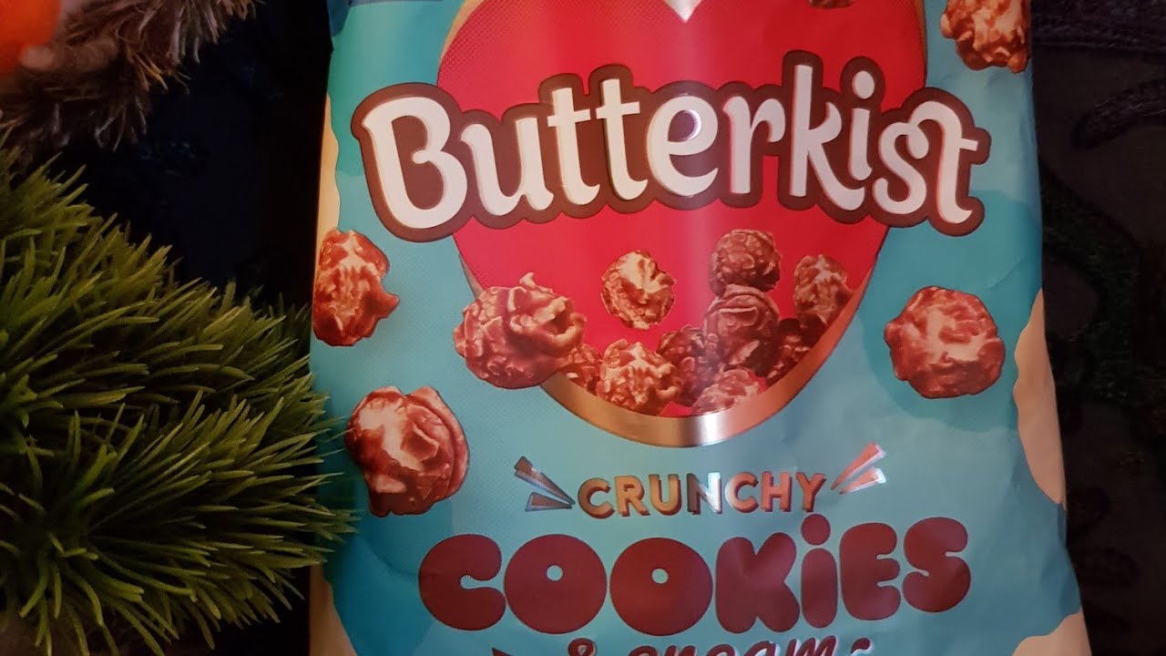 ASMR Butterkist cookies & cream popcorn