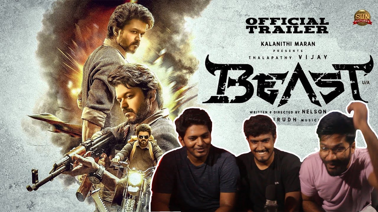 Beast Trailer Reaction | Thalapathy Vijay | Nelson | Tamil Reactors