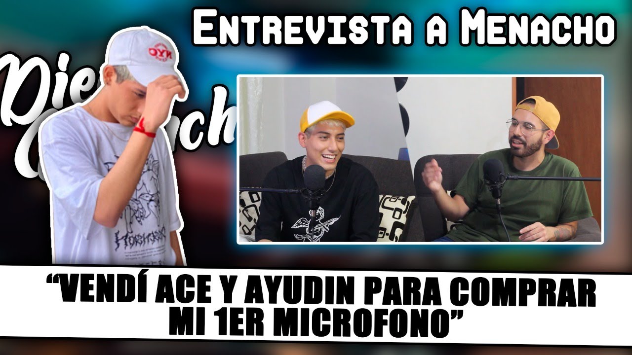 DIEGO MENACHO: VENDÍ AYUDIN Y ACE PARA COMPRAR MI 1ER MICRÓFONO - Rótalo podcast #41