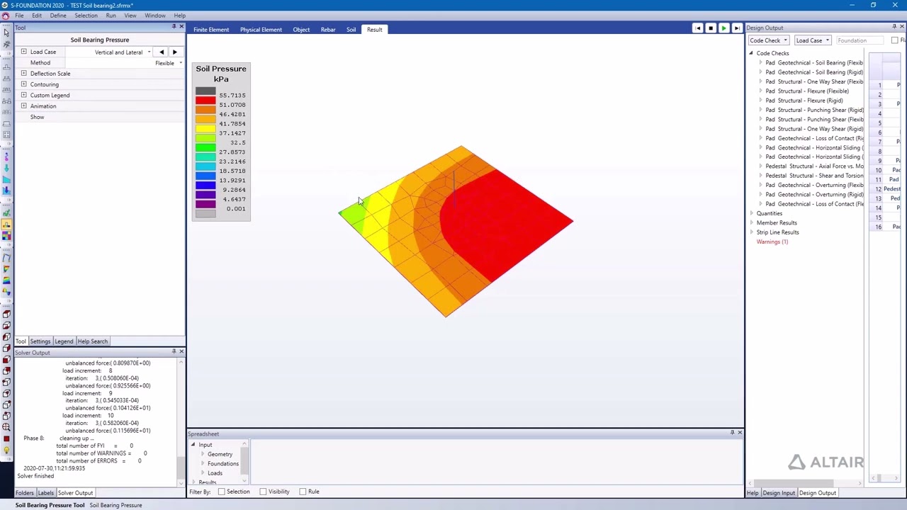 S-FOUNDATION How to Calculate the Soil Bearing Pressure on Foundations