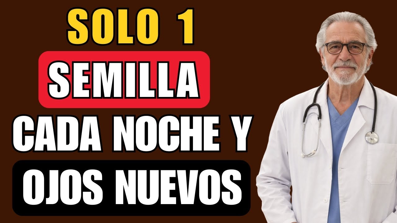 DOCTOR Revela El Alimento Que Repara Tu Visión Mientras Duermes