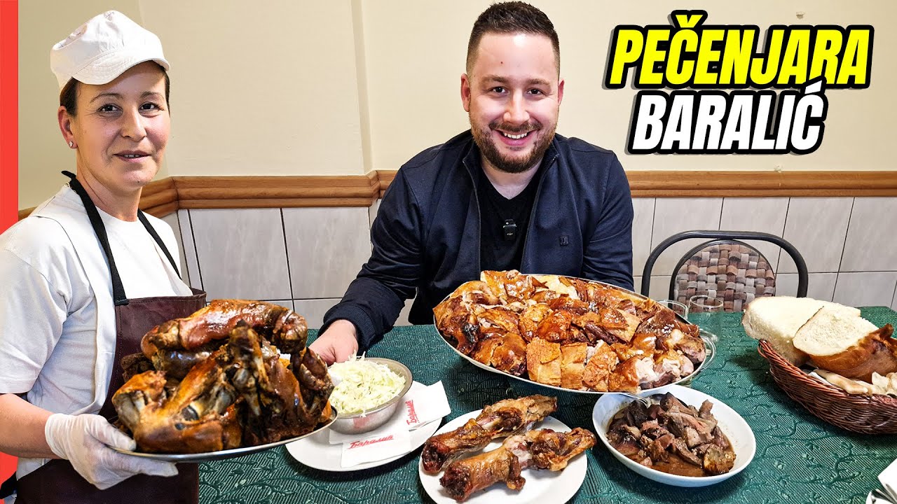 NAJBOLJA PRASETINA OD ČAČKA DO NI&Scaron;A! Pečenjara u kojoj samo žene rade!
