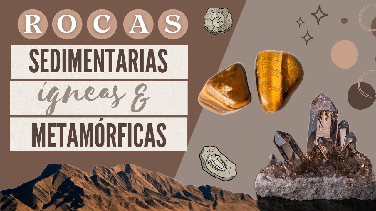 Aprende a identificar entre rocas ígneas, sedimentarias y metamórficas