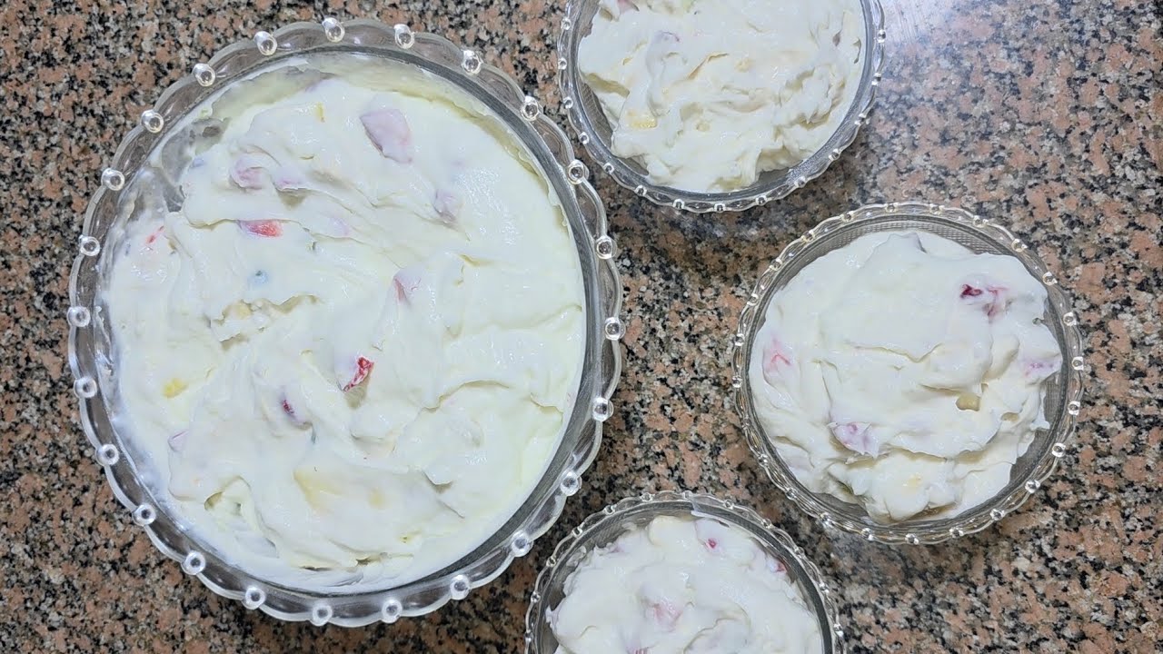وصفه فواكة بالكريمه أحلي من الأرز باللبن لرمضان وغير رمضان #فواكه #حلي #حلي_بارد #ارز_بلبن #رز_بلبن