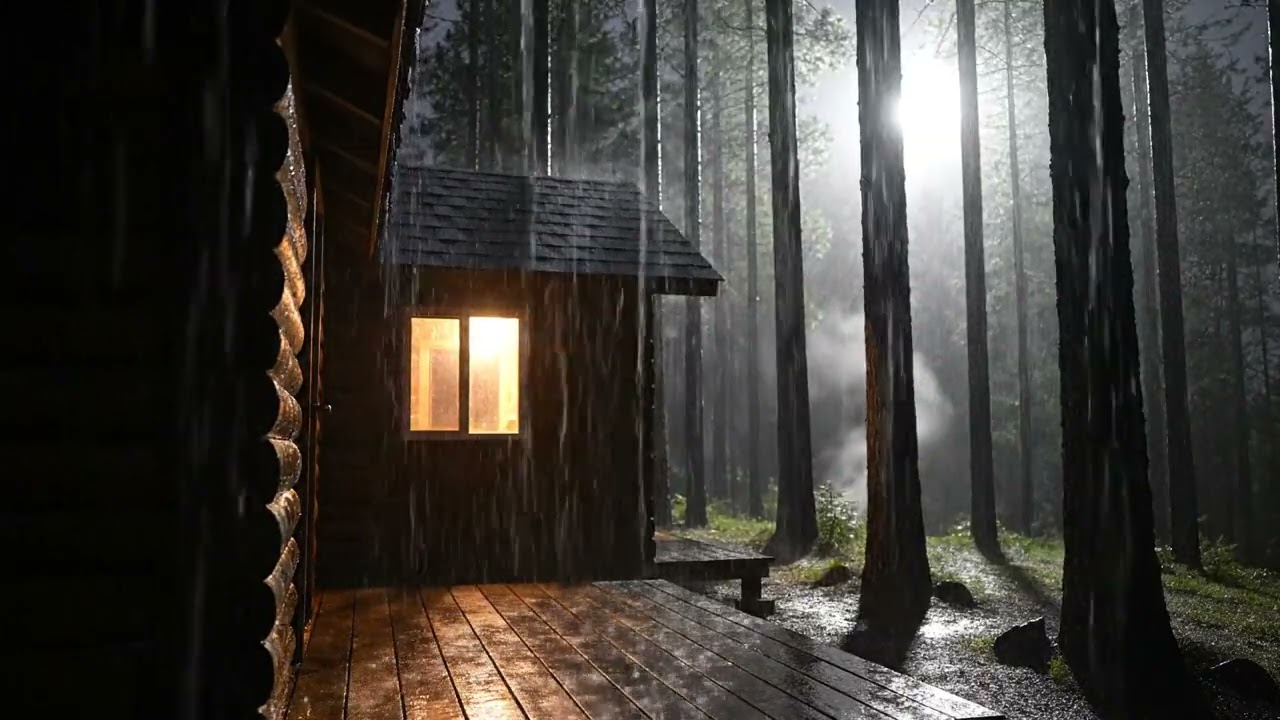 Best Gentle Rain Sounds for Sleeping | Stop Insomnia Fast, Relax, Study, Gentle Rain all Night #asmr