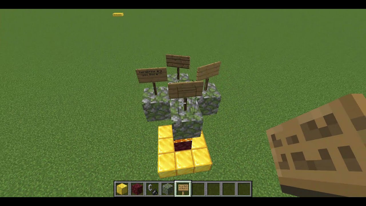 How to talk to Herobrine