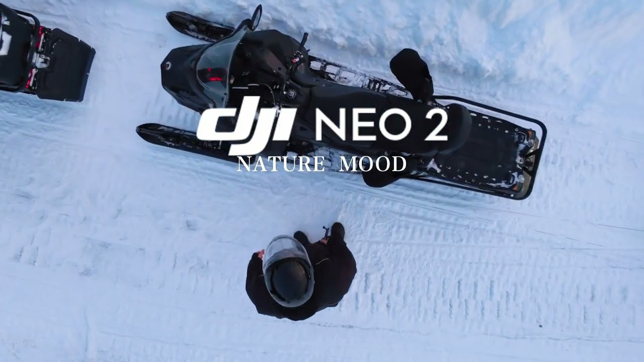 Ski doo Charlevoix 2026 drone dji neo 2 shots