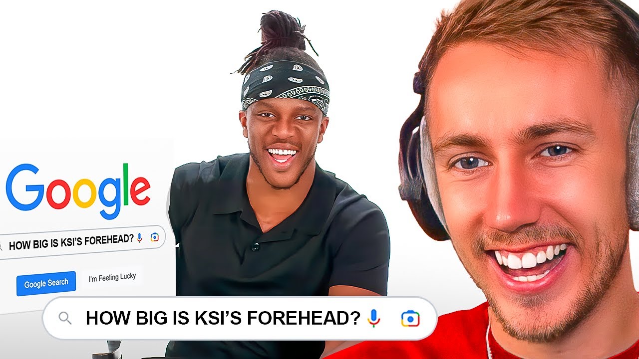 Miniminter Reacts To KSI Answers the Web's Most Searched Questions