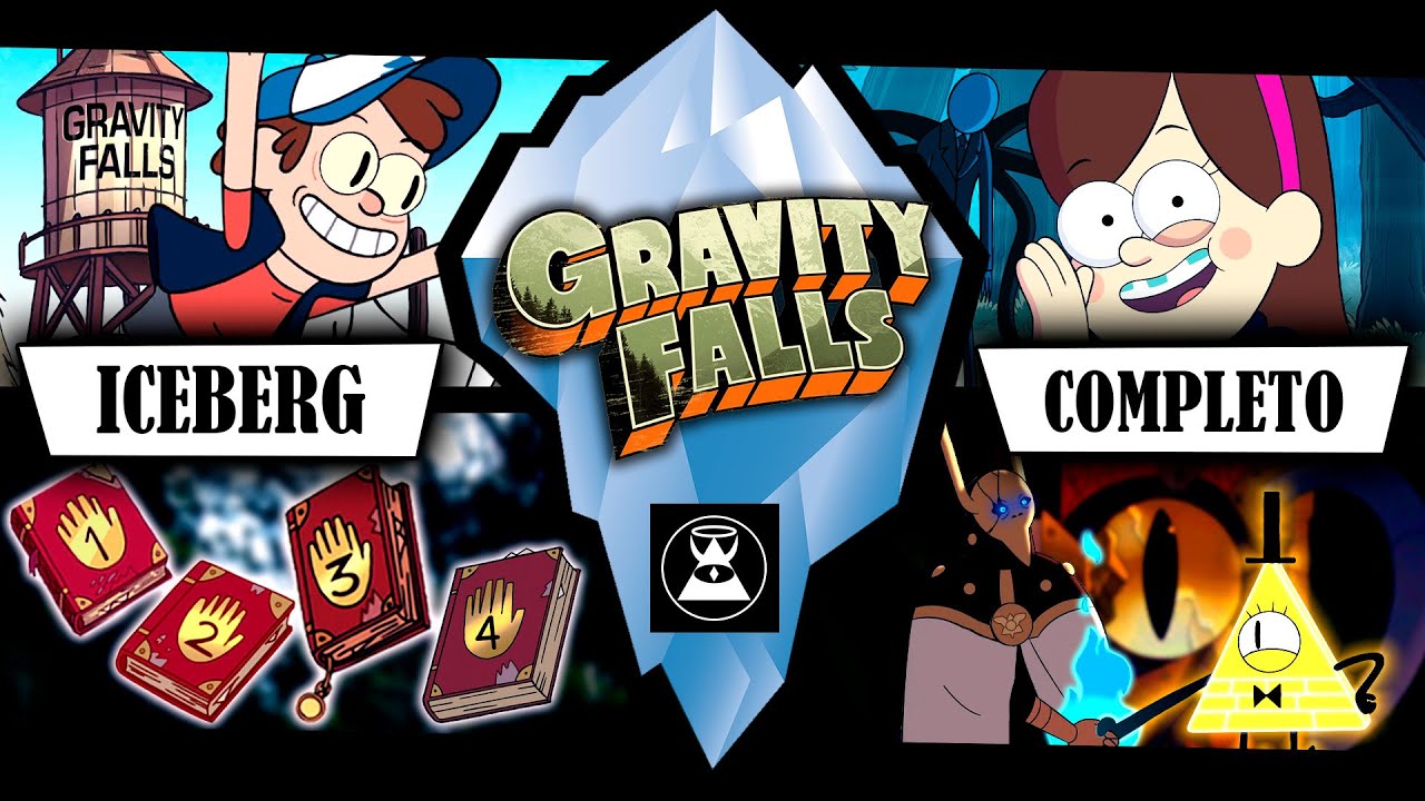 Todo el Iceberg de Gravity Falls (Y un poco más...)