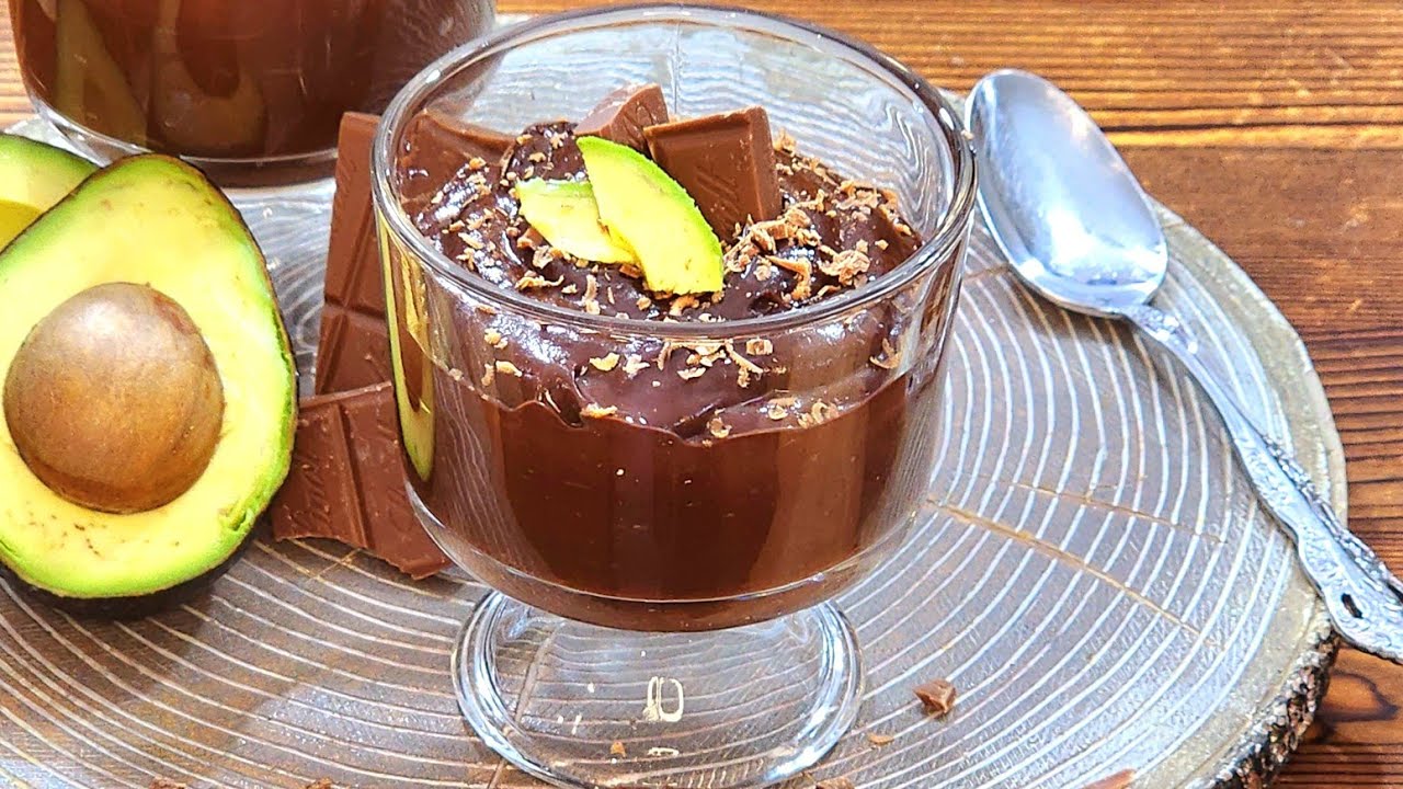 MOUSSE DE CHOCOLATE SAUDÁVEL! SOBREMESA DE ABACATE COM CHOCOLATE, SEM OVO E SEM LACTOSE, #receita