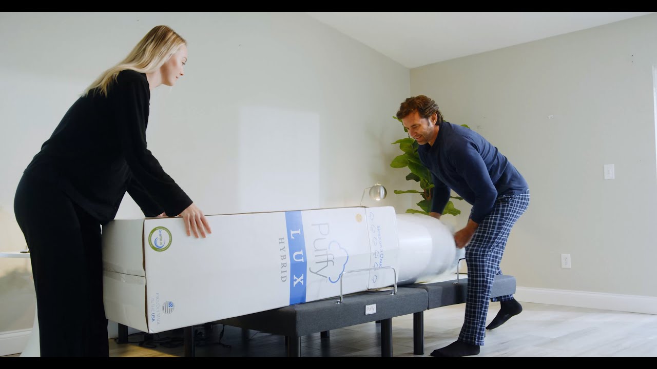 Puffy Mattress Unboxing | How to Unbox the Puffy Mattress