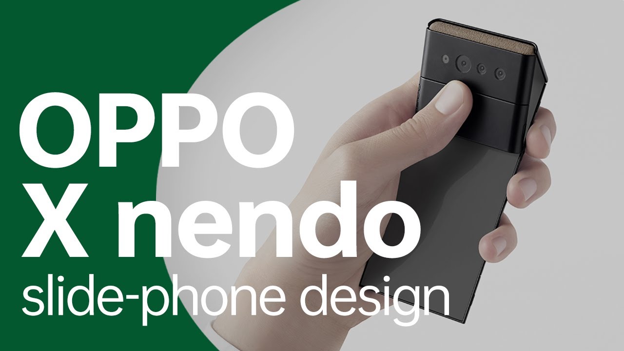 OPPO x nendo: slide-phone design