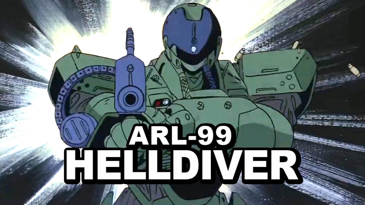 レイバー動画図鑑｜ARL-99 ヘルダイバー (TV)