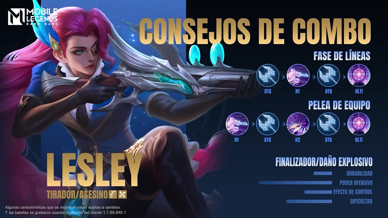 Héroe Destacado | Lesley | Mobile Legends: Bang Bang