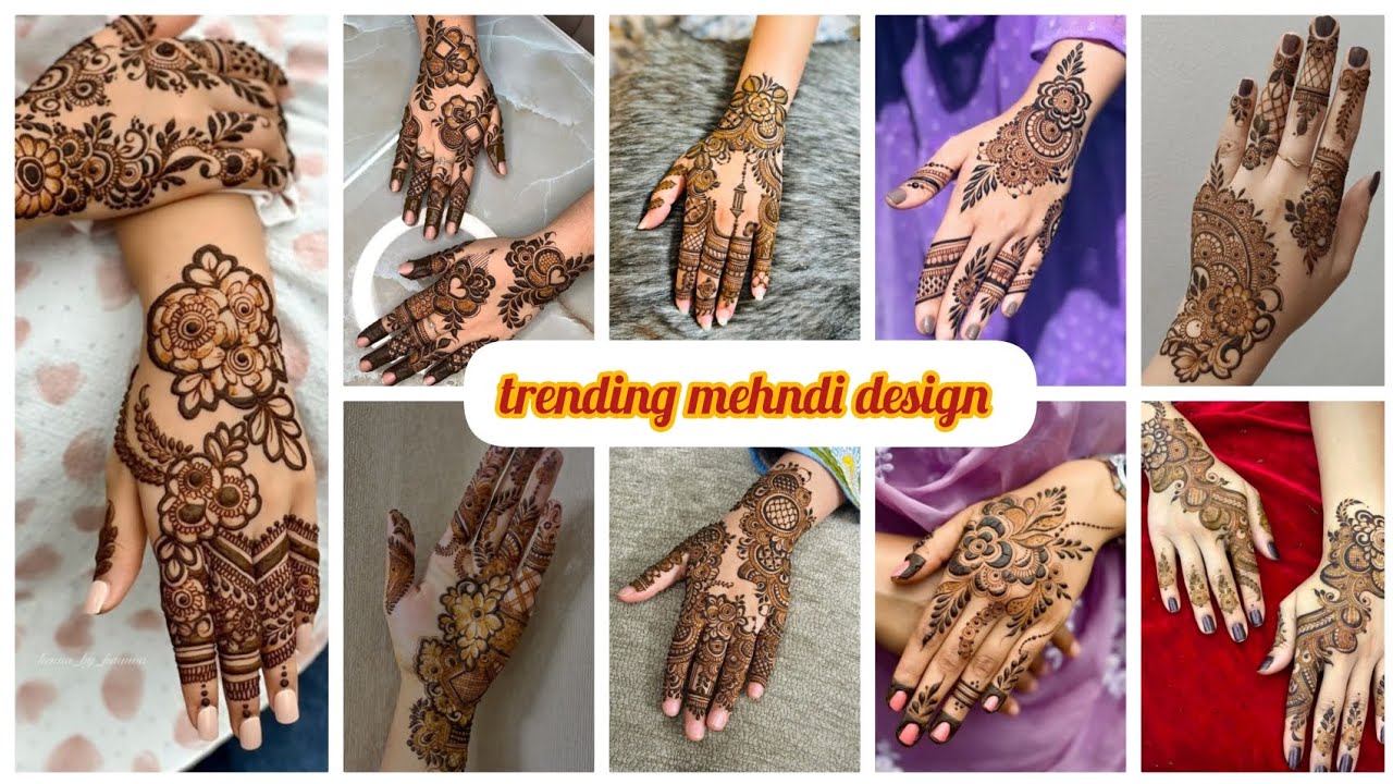 New mehndi design ❤️#mehndi#latest#trending#mehndidesign#henna#instagram#ytshorts#viralvideo 💫💫