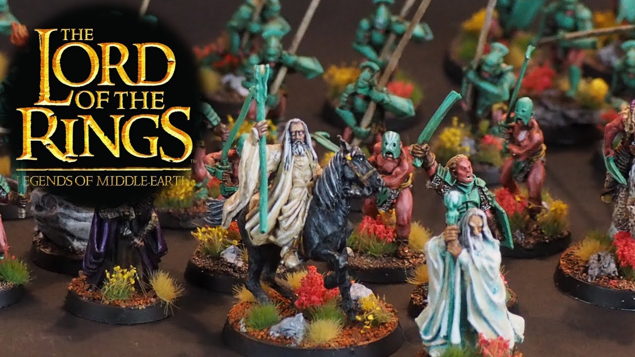The Lord of the Rings Warhammer Middle Earth SBG - Army of Uruk Hai!