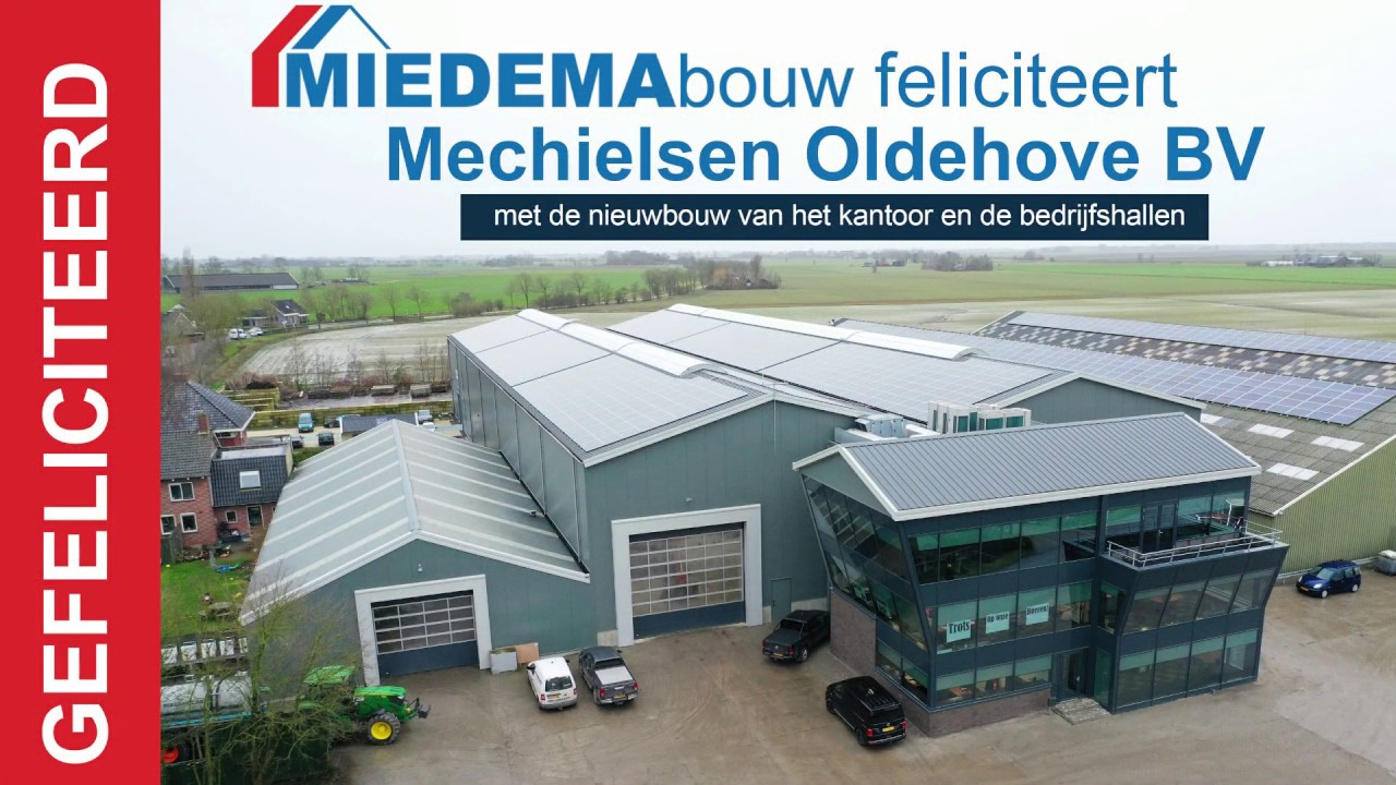 Nieuwbouw bedrijfspand Mechielsen Oldehove BV
