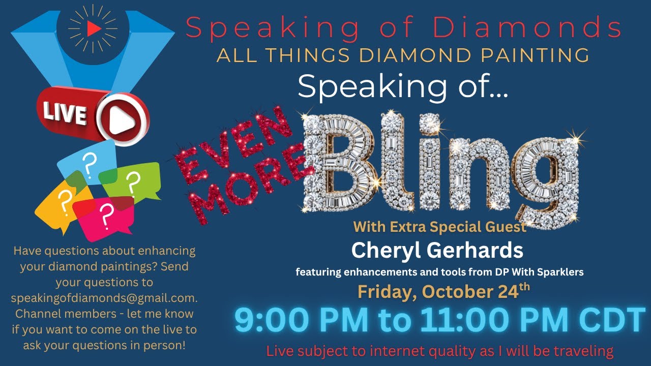 Even More Bling With Extra Special Guest Cheryl Gerhards