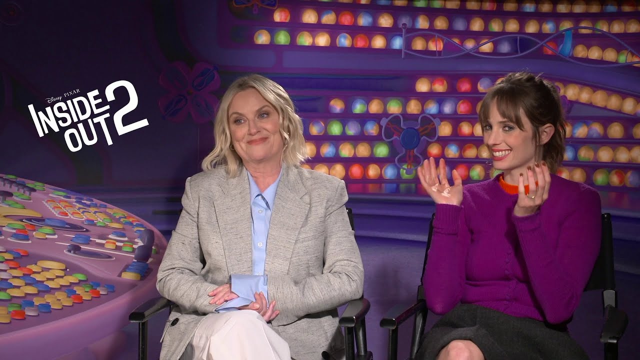 INSIDE OUT 2 interviews Amy Poehler, Maya Hawke, Liza Lapira, Lewis Black, Paul Walter Hauser 4K