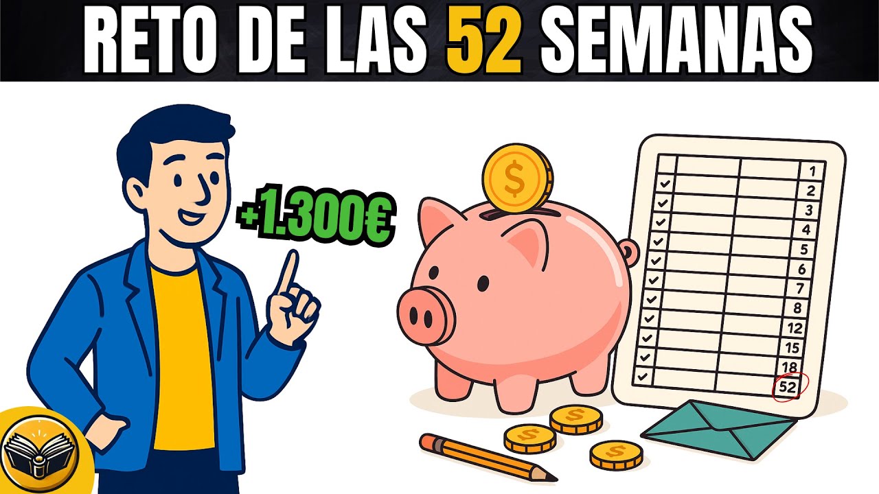 AHORRAR DINERO 💵 : RETO de las 52 SEMANAS Explicado. ¡FUNCIONA! ✅