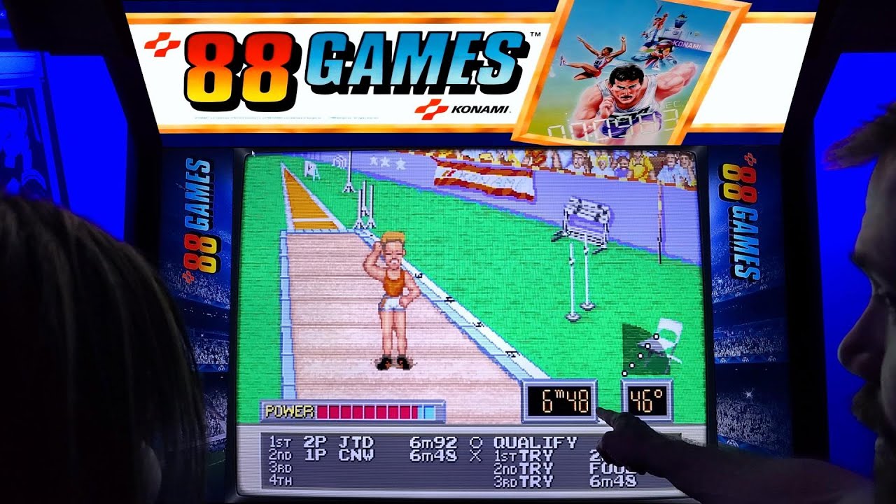 '88 Games Arcade Cabinet Игровой процесс MAME для 2 игроков с функцией Marquee