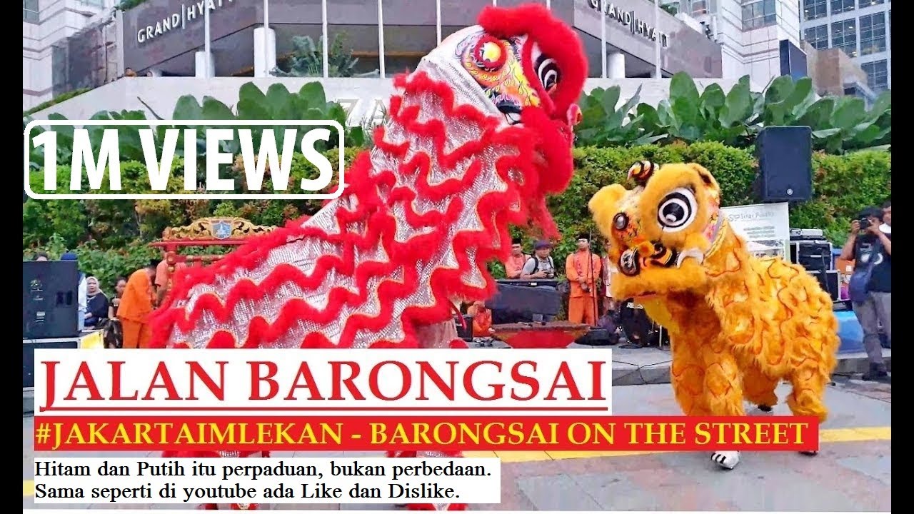 #JAKARTAIMLEKAN ~ Barongsai On The Street ~ Imlek 2020 @Jakarta ~ Chinese New Year 2571