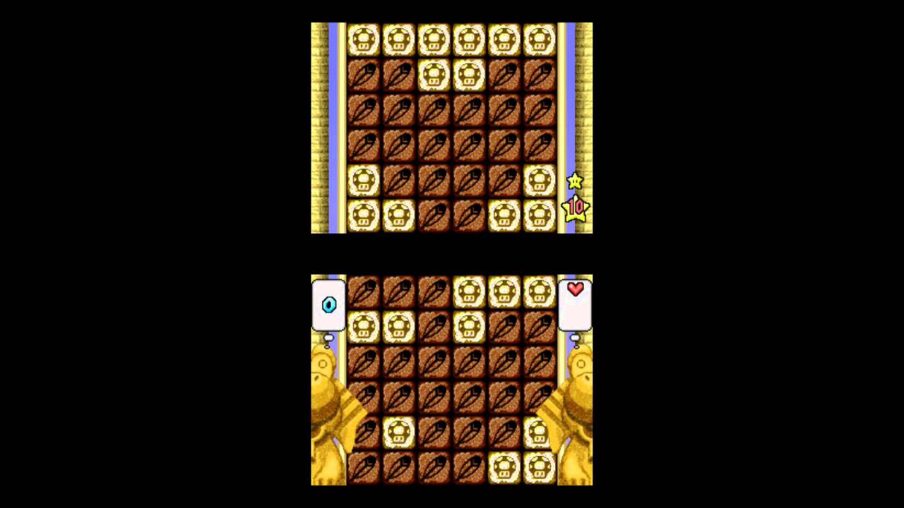 New Super Mario Bros DS - All P1 Minigames