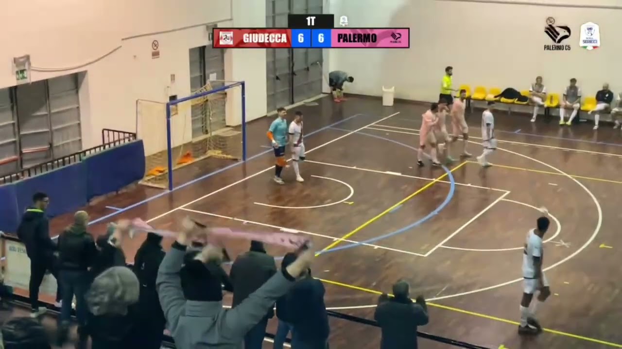 GIUDECCA FUTSAL vs PALERMO C5 - 9-12 - 19ª Giornata Campionato Serie C Futsal 2025/26- Highlights