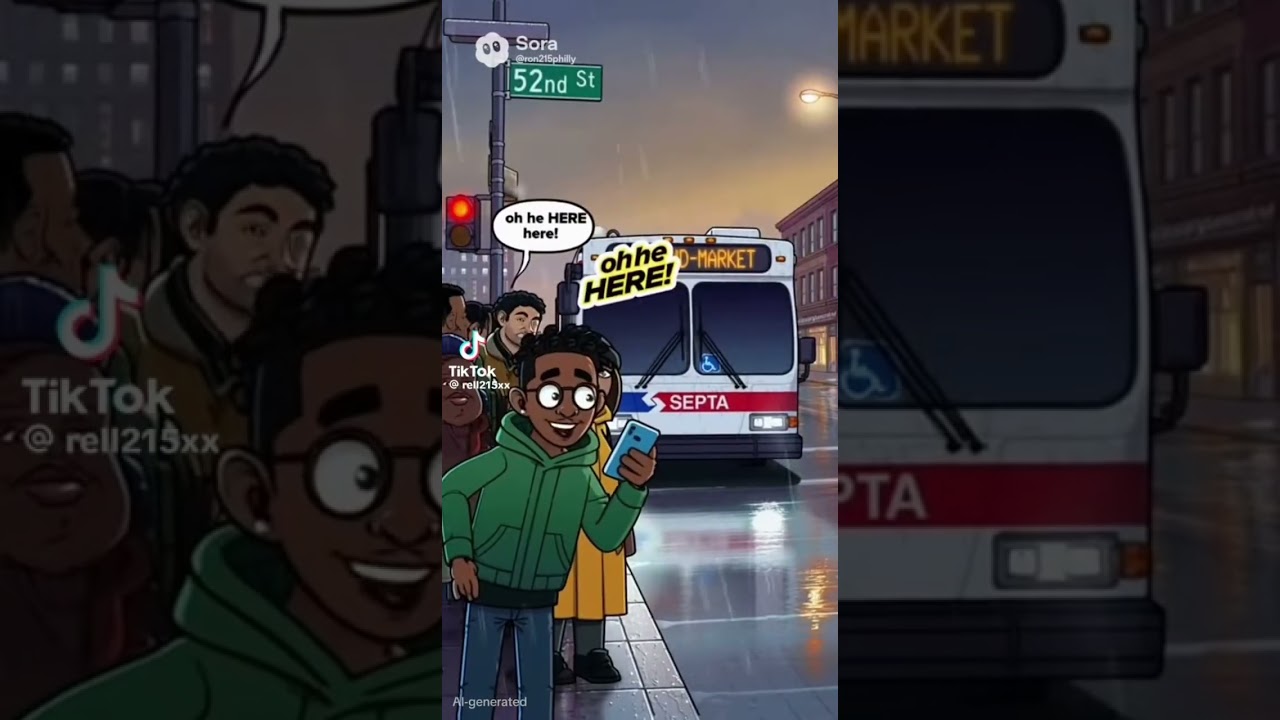 SEPTA AI Videos I Found On TikTok.. - why stupid sora