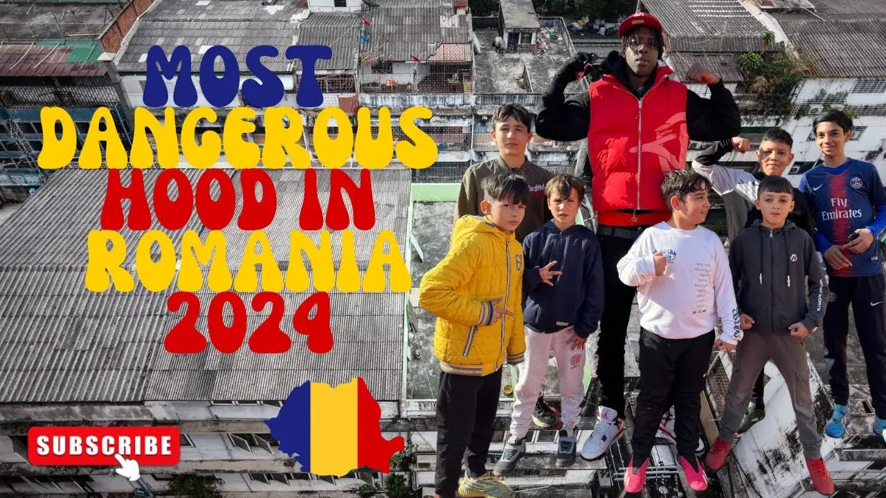 FIRST BLACK GUY IN FERENTARI ( MOST DANGEROUS HOOD IN ROMANIA ) - VLOG