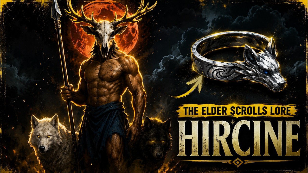 HIRCINE - O DAEDRA  SENHOR DA CAÇADA! O CRIADOR DOS LOBISOMENS! THE ELDER SCROLLS LORE