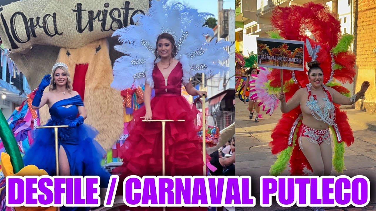 DESFILE del Carnaval Putleco 2024 / Putla Oaxaca