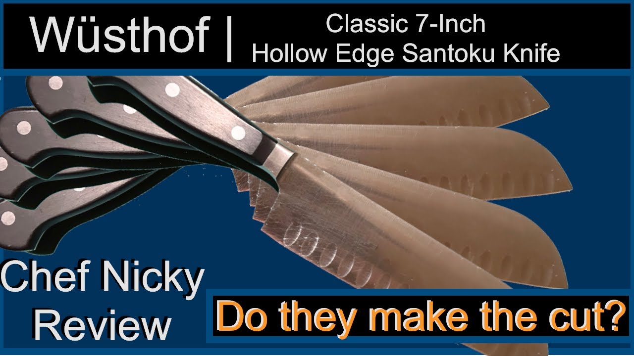 Chef Nicky Morse Reviews Wüsthof Classic 7-Inch Santoku Knife | Does It Make the Cut?