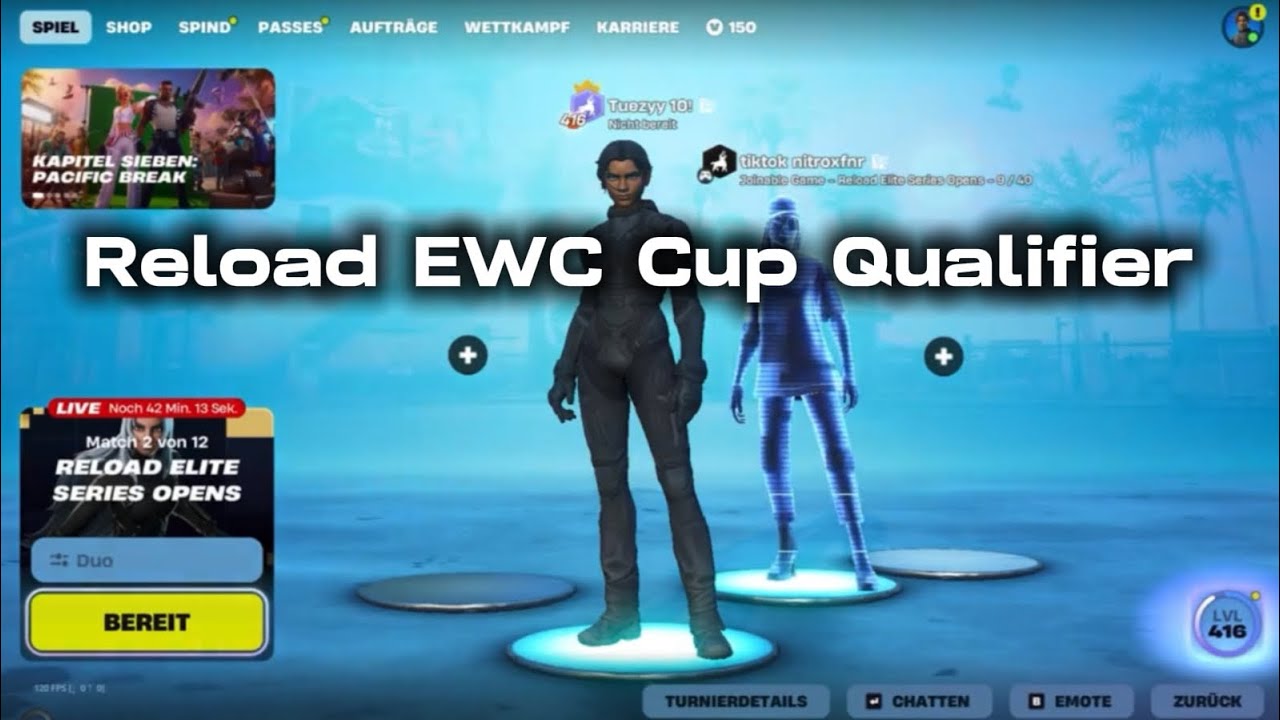 Reload EWC Cup Qualifier| Erstes YouTube Video! | TikTok: tuezyyfn 